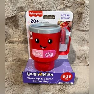 Fisher Price Laugh And Learn Coffee Mug Baby Toy Music Songs 6-36 Months